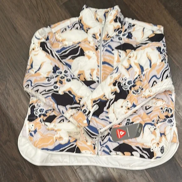 FP Movement by Free People Polar Bear Print Jacket - Picture 2 of 10